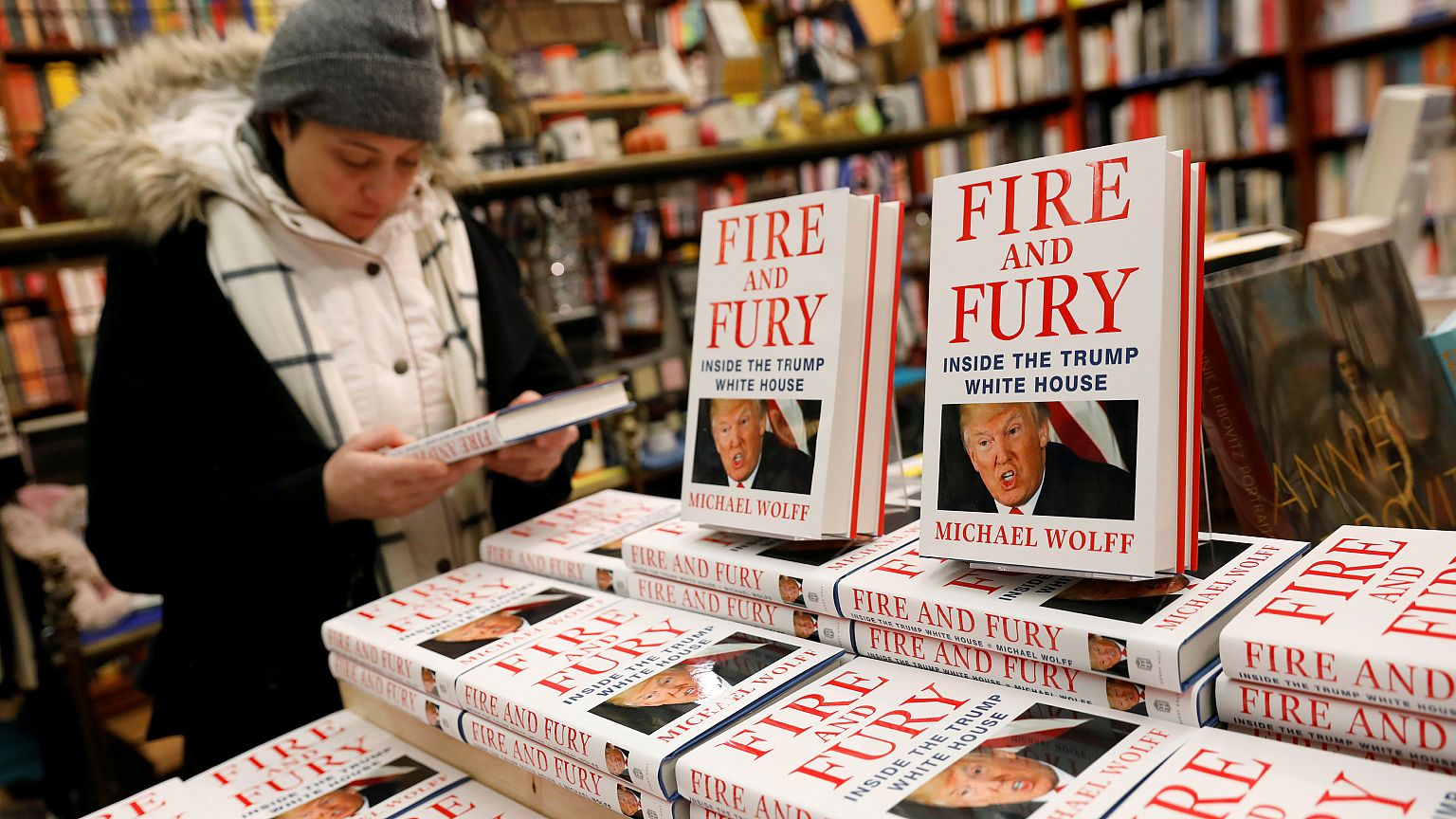 Книга о Трампе стала бестселлером