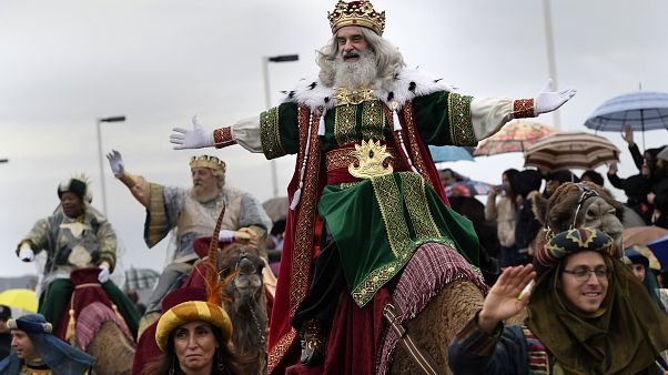 Les Rois mages gâtent les petits Espagnols Les Rois mages gâtent les petits Espagnols
