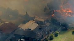 Melbourne menacée par les flammes 