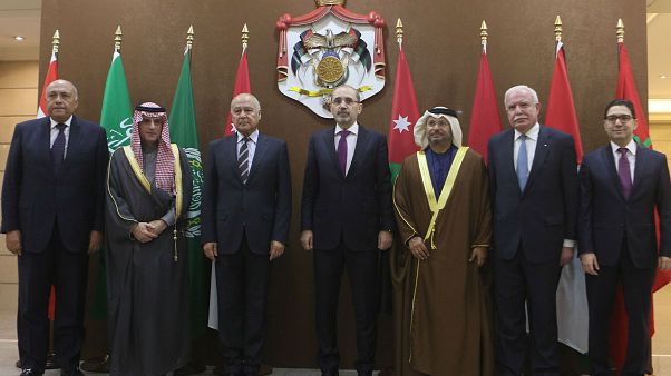 Ministers from six Arab nations met in Amman, Jordan on Jan. 6 Ministers from six Arab nations met in Amman, Jordan on Jan. 6