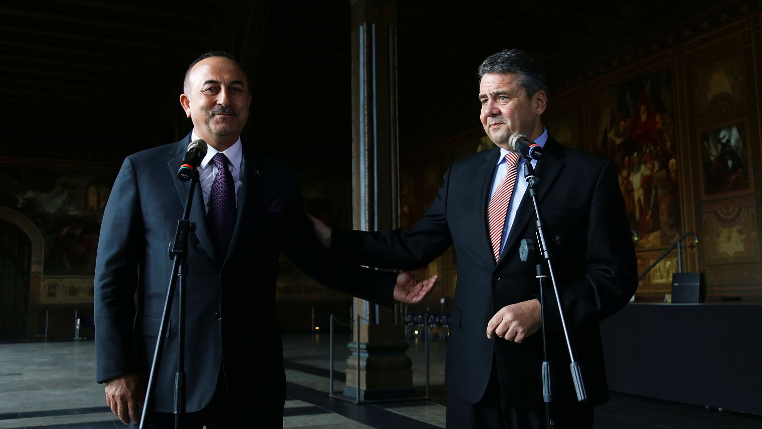 Léger réchauffement entre Berlin et Ankara