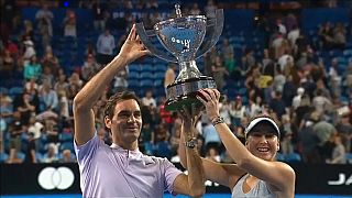 Federer y Bencic conquistan la Copa Hopman