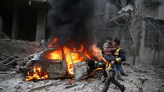 La Ghouta orientale meurtrie par les frappes