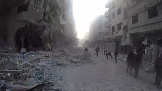 Ataques aéreos em Ghouta Oriental, enclave da oposição síria