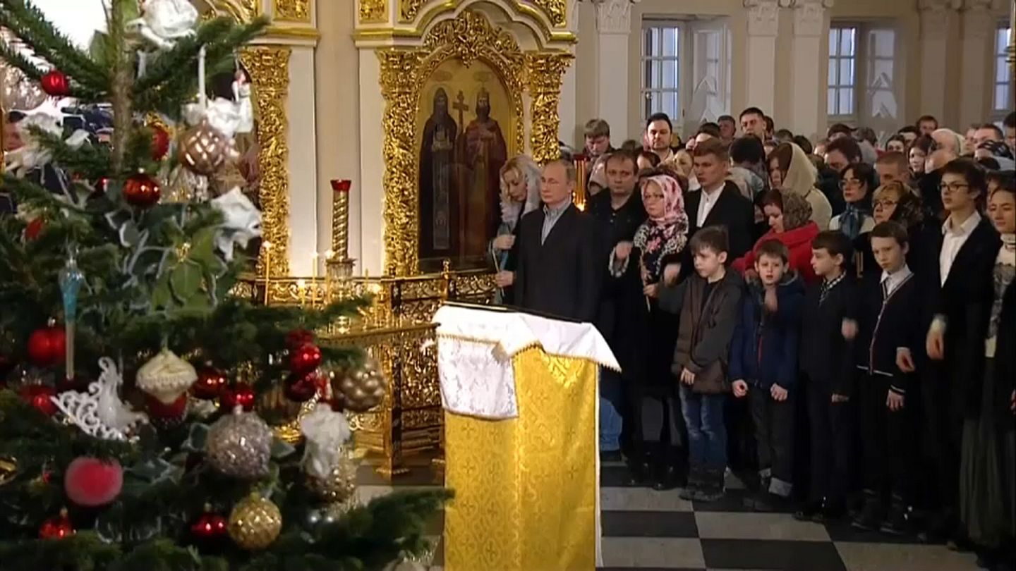 Natale Chiesa Ortodossa.Le Celebrazioni Del Natale Ortodosso Euronews
