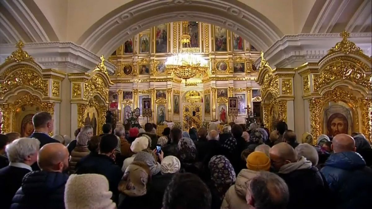 Los cristianos ortodoxos celebran la Navidad
