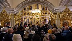 Los cristianos ortodoxos celebran la Navidad