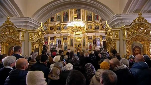 Los cristianos ortodoxos celebran la Navidad Los cristianos ortodoxos celebran la Navidad