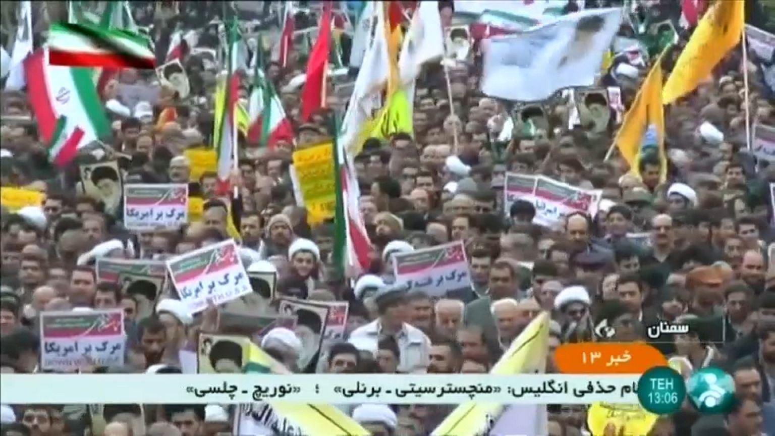 Nuevas marchas en apoyo al régimen iraní 