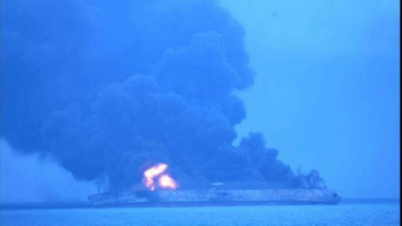 32 sailors go missing after tanker and freight ship collide off China