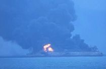 Iranian tanker collides with Chinese ship