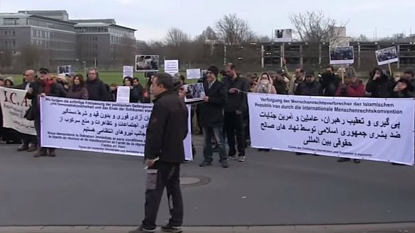 iranian protests against hashemi Shahroudi Hanover Germany iranian protests against hashemi Shahroudi Hanover Germany
