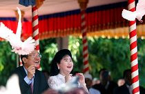 Cambodian Prime Minister Hun Sen in Phnom Penh, Cambodia, Jan. 7