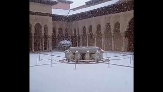 Neve em Granada