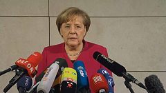 Schulz advierte a Merkel: no pondré líneas rojas, pero quiero "políticas rojas"