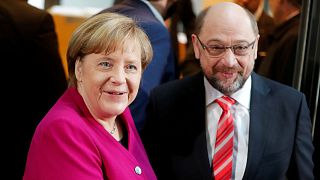 Angela Merkel launches new round of preliminary coalition talks