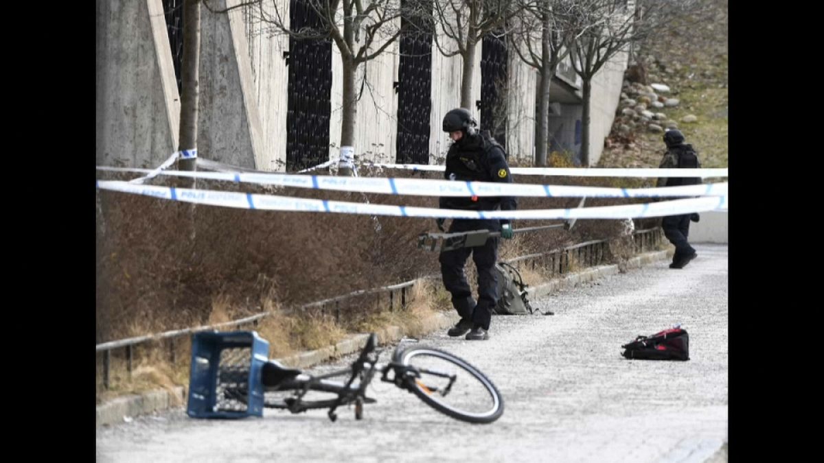 Un muerto por una explosión en Estocolmo