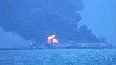 Desaparecidos 32 tripulantes de petroleiro acidentado no Mar da China Oriental