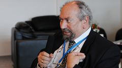 شاهد: أكاديمي مصري يتعرض للهجوم داخل جامعة تل أبيب