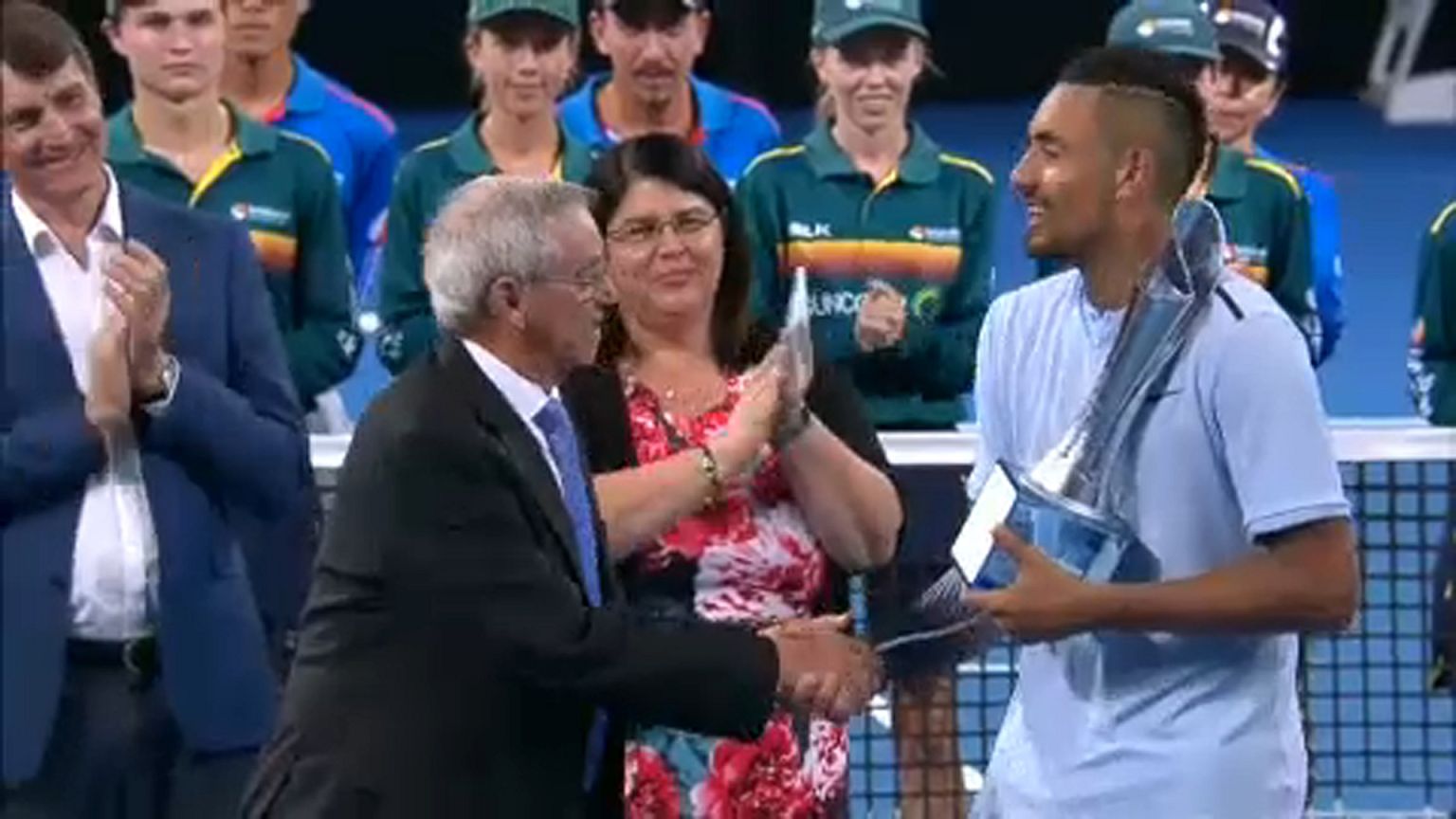 Kyrgios első hazai diadala