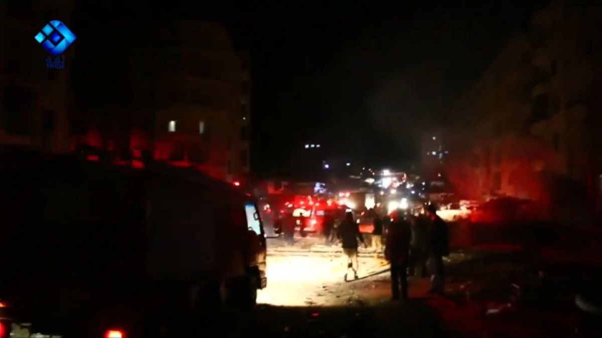 Decenas de muertos y heridos en una explosión en el noroeste de Siria