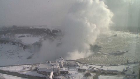Ниагарский водопад во льду