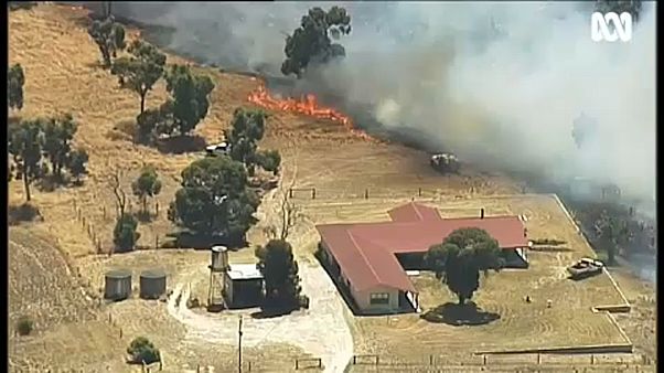 Vaga de calor e incêndios castigam sudeste da Austrália Vaga de calor e incêndios castigam sudeste da Austrália