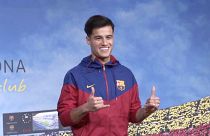 Coutinho makes brief appearance at Barcelona