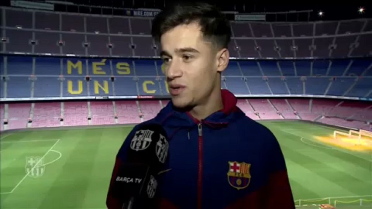 Coutinho már Barcelonában ébredt