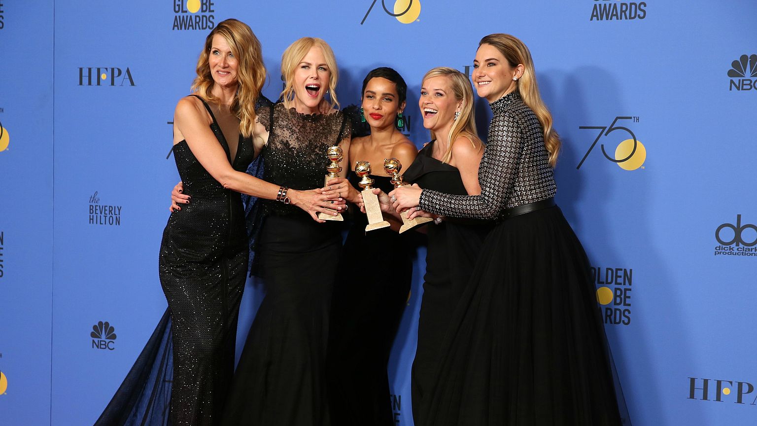 Hollywood in black as industry unites against sexual misconduct