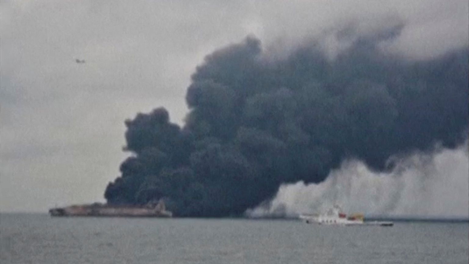 Risque de marée noire en mer de Chine
