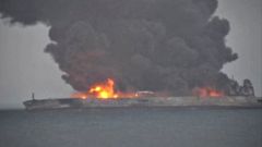 32 crew of Iranian oil tanker Sanchi are still missing 