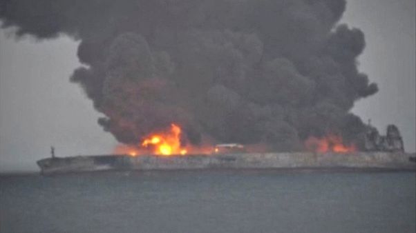32 crew of Iranian oil tanker Sanchi are still missing 32 crew of Iranian oil tanker Sanchi are still missing