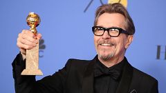 Gary Oldman won best actor in a drama for "Darkest Hour."