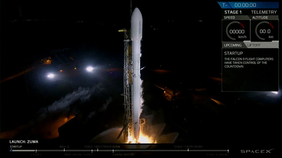 SpaceX lança satélite "secreto" dos EUA