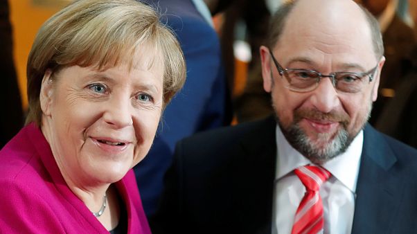 CDU e SPD desbravam caminho para uma grande coligação CDU e SPD desbravam caminho para uma grande coligação