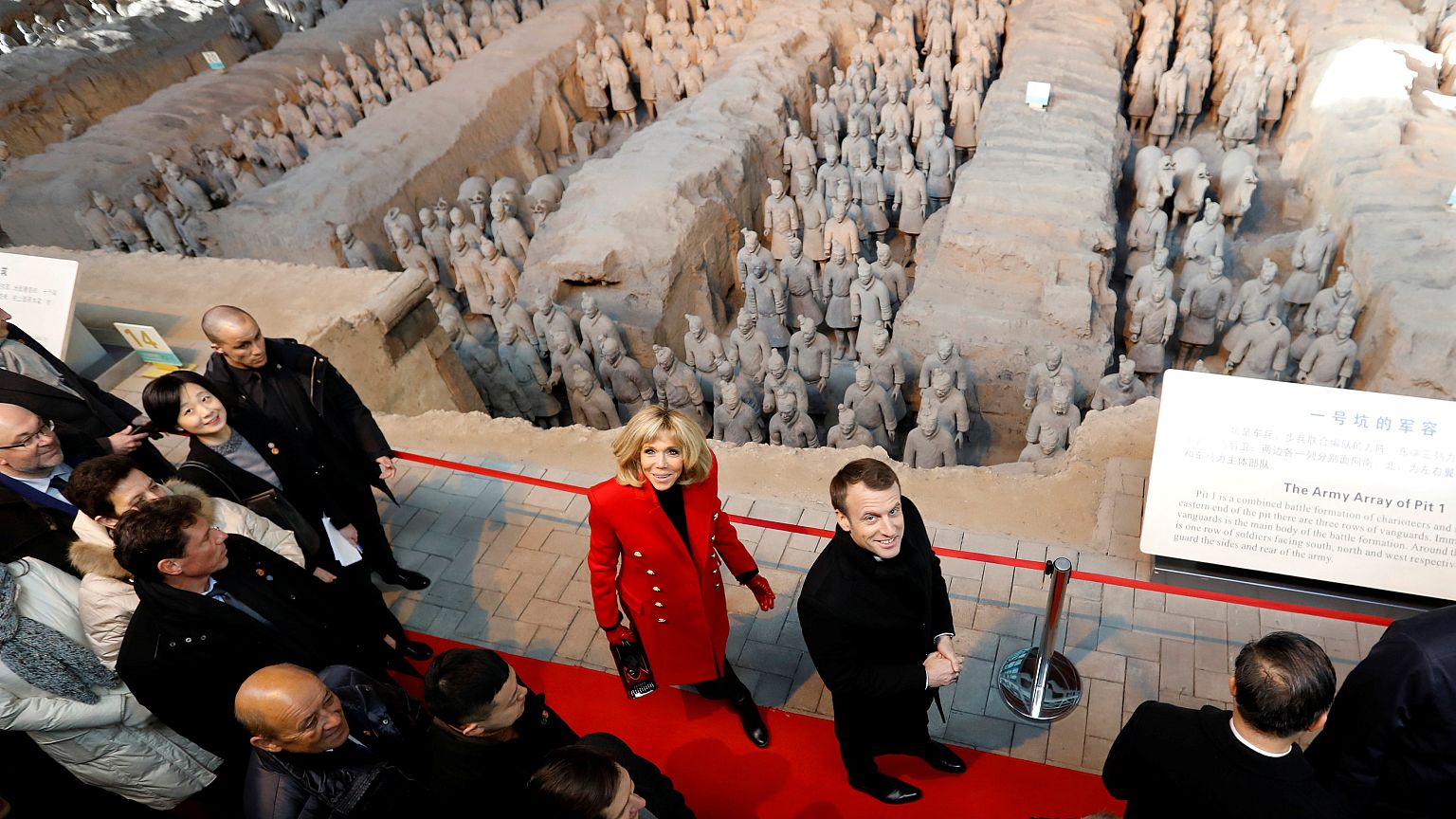 Eine "neue Seidenstraße": Macron beginnt China-Besuch