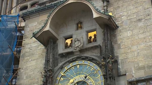 L'horloge astronomique de Prague ne tourne plus L'horloge astronomique de Prague ne tourne plus