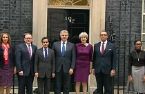 Top ministers remain in UK cabinet reshuffle