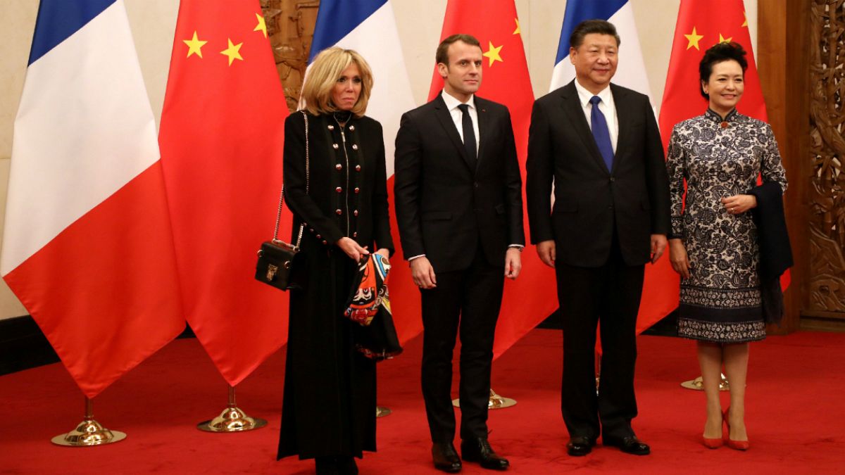Macron quer aliança França-China contra as alterações climáticas
