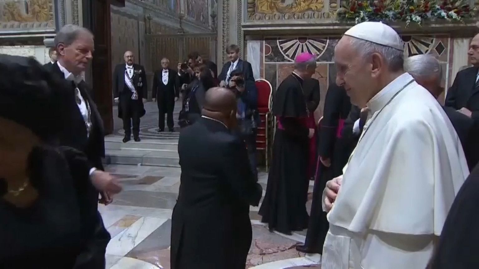 El Papa llama a crear dos estados en Tierra Santa