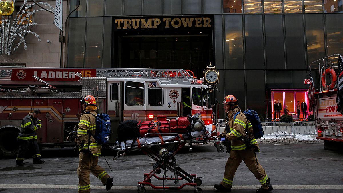 New York, incendio alla Trump Tower: due feriti
