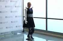 Human-like robot Sophia 'takes her first steps'