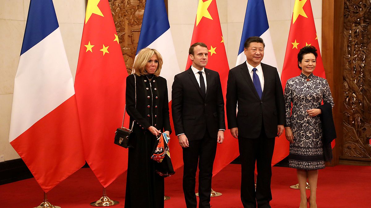 Macron 3 gün sürecek Çin ziyaretine başladı
