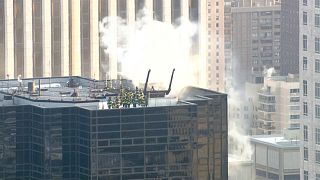 2 Verletzte bei Brand auf Trump Tower