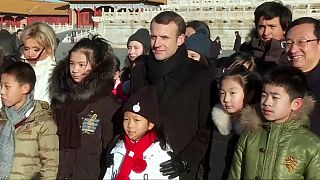 Macron in China: why is he there?