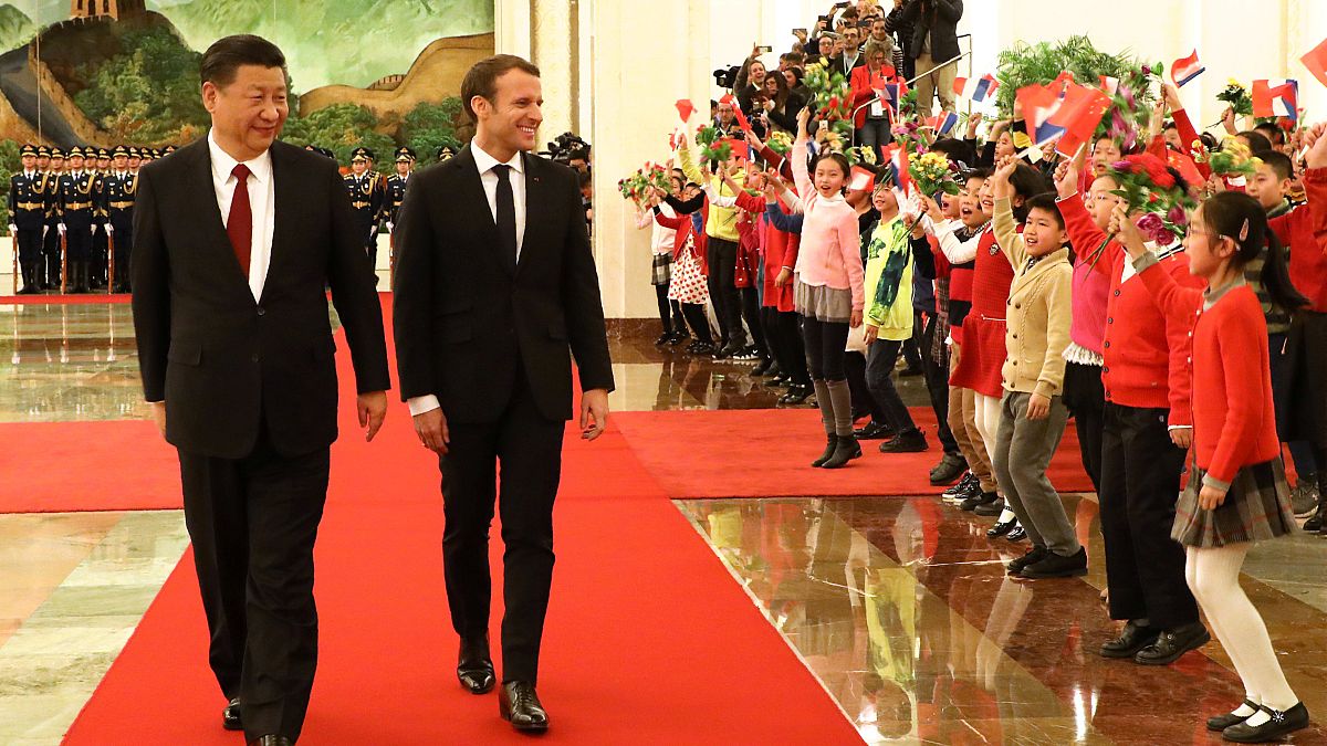 Macron en Chine : gros contrats en vue pour la France 
