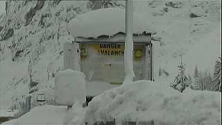 Alps hit by 'once-in-a-generation' snow storms