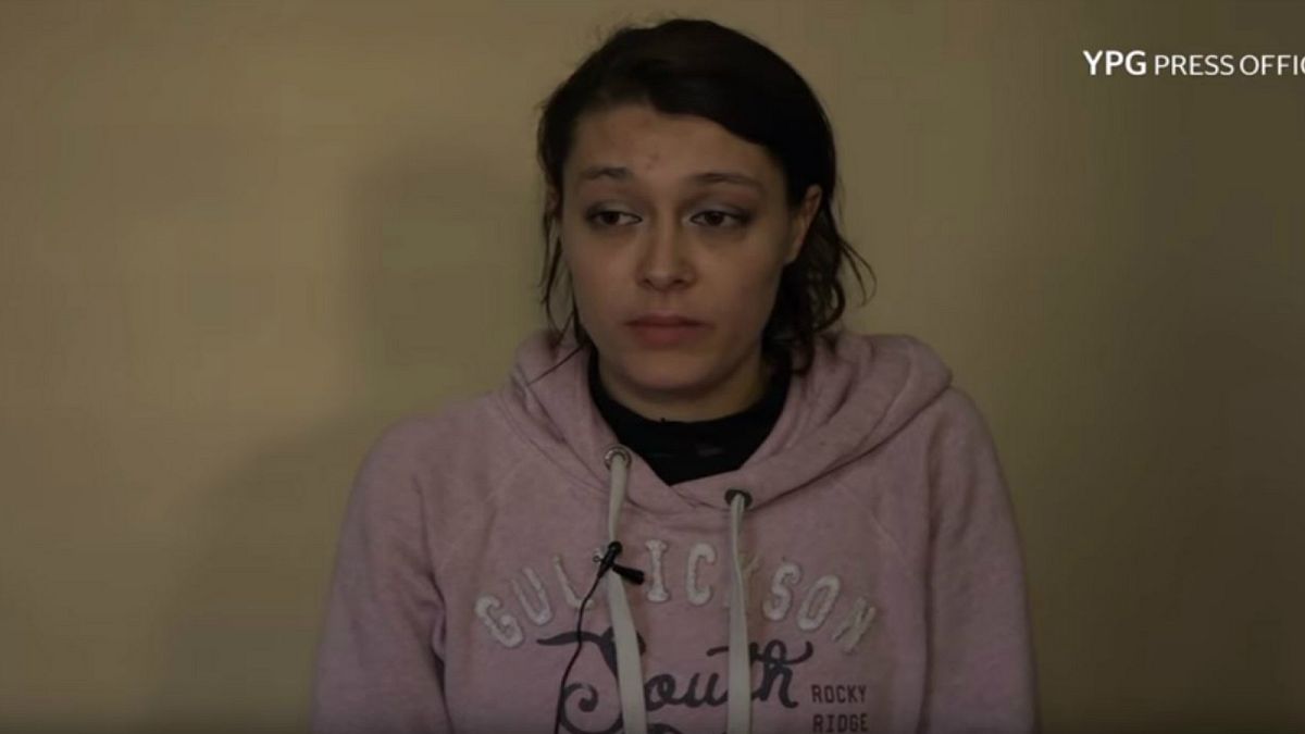 بالفيديو: أخطر داعشية فرنسية  تتحدث عن ظروف احتجازها