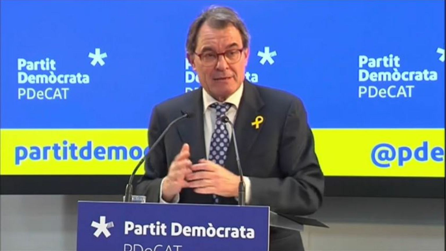 Catalogna: si dimette Artur Mas, leader del partito separatista